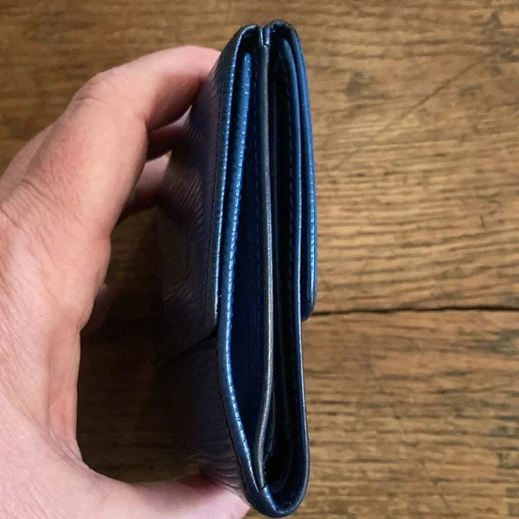 Louis Vuitton Paris Epi Porte Feiulle Elise Bifold Wallet with COA - Picture 6 of 15